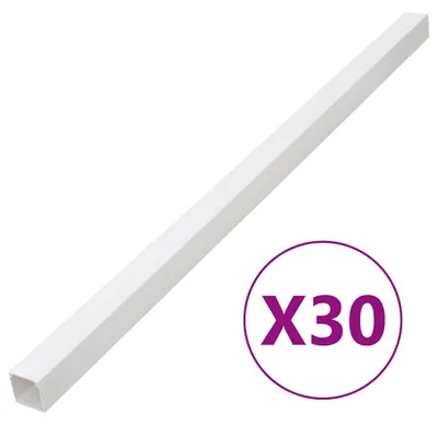 Obrázek produktu pro Kabelová lišta samolepicí pvc Šroubovací / 30 / 33 x 33 mm x 30 m