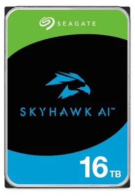 Immagine prodotto di Seagate SkyHawk AI ST16000VE004 - Disco rigido - 16 TB - interno - 3,5″ (8,9 cm)