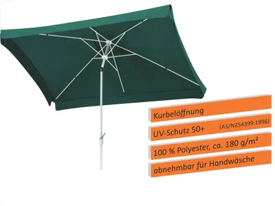 Produktbild von Schneider Sonnenschirm OSLO 200x300 cm grün 752-11