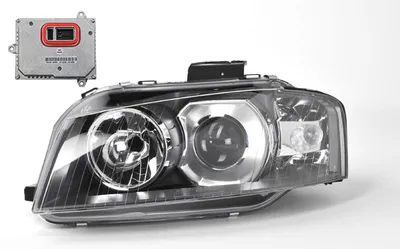 Zdjęcie produktu dla Johns, reflektory pasujące do Audi A3 8P 05/03-07/08 Xenon D2S/H7 ?avy + Steuerg.