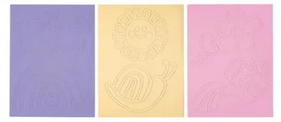 Produktbild von Crelando Fensterbilder Set zum Basteln für Kinder