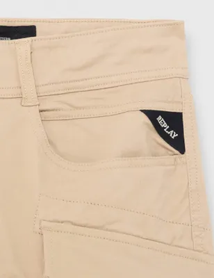 Produktbild von Replay Herren-Bermudas Beige Komfort : Größe - W33 Größe: W33