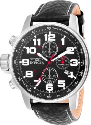 Produktbild von Invicta I-Force 2770 Herrenuhr - Quarzwerk - Edelstahl mit schwarzem Zifferblatt - 46 mm