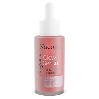 Produktbild von Nacomi Glow Gesichtsserum, 40 ml - Aufhellend und Peeling-Effekt