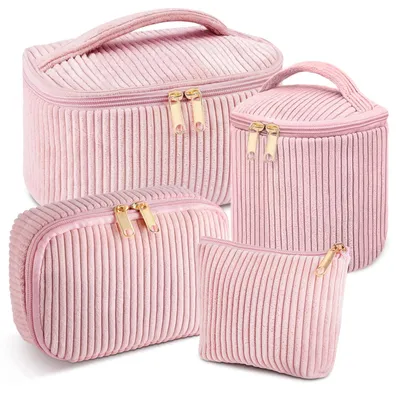 Zdjęcie produktu dla Zestaw kosmetyczek 3 szt., Duża pojemność, Cordura, Kosmetyczka i torba na makijaż