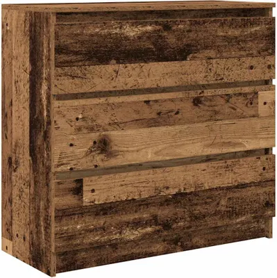 Obrázok produktu pre Komoda staré drevo 80x35x76 cm kompozitné drevo