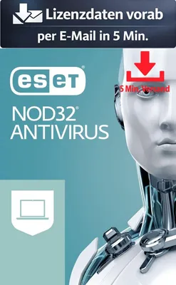 Produktbild von ESET NOD32 Antivirus (3 Device - 1 Jahr) DACH ESD Antivirus Sicherheit 5 Min. Versand als Download per Mail