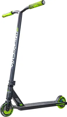 Produktbild von MGP MG3 Zen Stunt Scooter Schwarz/Grün – Starker und leichter Scooter für Kinder ab 8 Jahren