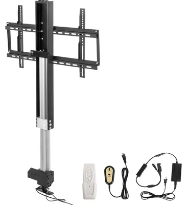 Imagen del producto de Soporte elevador para TV - Soporte eléctrico para TV - Elevador motorizado - Soporte de TV ajustable - Elevador motorizado para TV