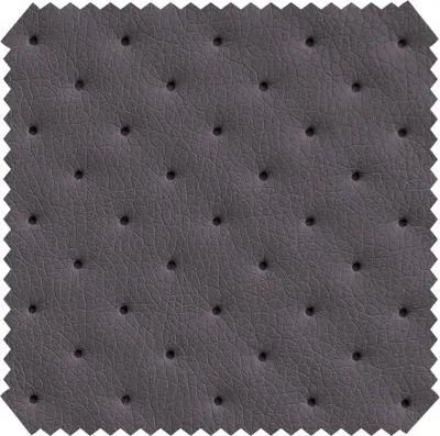Produktbild von novely® SOLTAU Kunstleder - 3-lagig gesteppter Möbelstoff - Kaschierter Volumen-Polsterstoff mit Punkten - Pflegeleichte Meterware 1lfm - Farbe: 20 Graphit