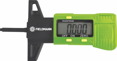 Obrázok produktu pre FIELDMANN FDAM 0201 Hĺbkomer, meranie vzorky pneumatík, hĺbky závitov, vyvŕtaných otvorov, autokalibrácia, rozsah do 25 mm