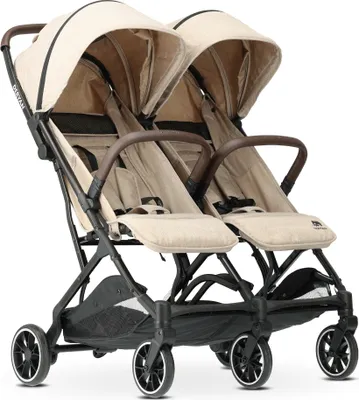 Obrázek produktu pro DERYAN Luxe Rolo X2 Dvojitý kočárek - Duo kočárek - Nugát