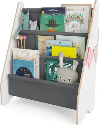 Produktbild von MAMOI® Bücherregal für kinder, Bücherkiste für kinderzimmer, Book shelf, Buchregal, Wandregal kinderregal, Kinderbücherregal, Bücherbank aus holz für Kleinkind, Kindermöbel für kleines kind