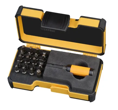 Zdjęcie produktu dla Felo XS-Strongbox AllStar (21-tlg., Profile SL, PZ, PH, TORX® und Star)