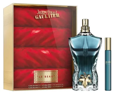 Produktbild von Set Jean Paul Gaultier: Le Beau Eau De Toilette For Men 125 ml + Le Beau Eau De Toilette For Men 10 ml