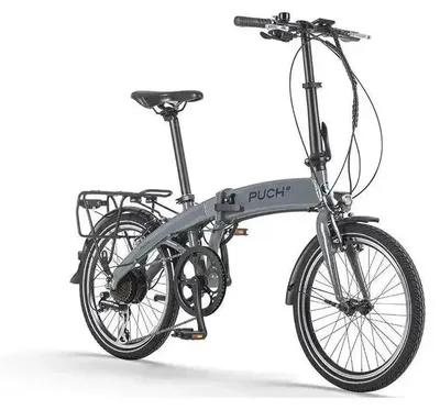 Obrázek produktu pro Puch E-Easy D7 - Elektrické skládací kolo - 20 palců - Dojezd 100 km - 7 převodů - Baterie 418Wh - Černá