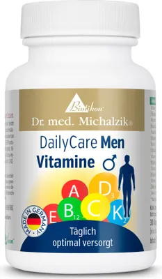 Produktbild von DailyCare Men Vitamine nach Dr. med. Michalzik - 30 Kapseln - von BIOTIKON®