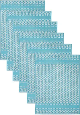 Produktbild von 6er Set Frottee Baumwoll Geschirrtücher Küchentücher Geschirrhandtücher aus 100% saugstarker Baumwolle 50x70 cm