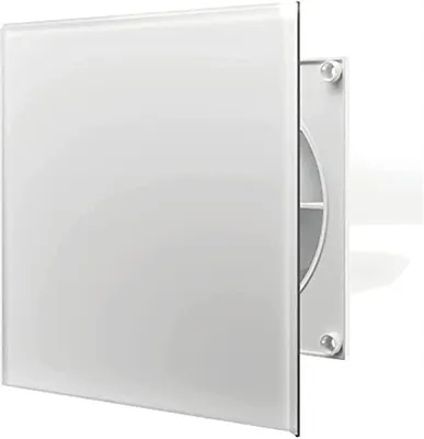 Dospel VERONI Glass 120 WC Einbauventilator, Weiß, Timer, 17 W