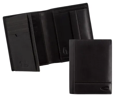 Produktbild von camel active Tokyo Wallet Black - Klassische Geldbörse ohne