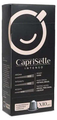 Produktbild von Kaffeekapseln für Nespresso® Maschinen Caprisette Intenso, 10 Stk.