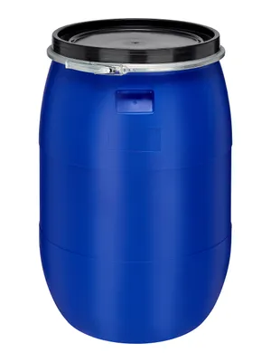 Produktbild von Garronda 180L Plastikfass Lebensmittelfass aus HDPE-Plastik für Haus&Garten GD-0078, Blau