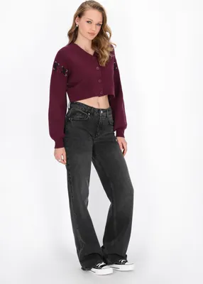 Produktbild von Speedlight Damen Strickjacke - Rot, XS/S