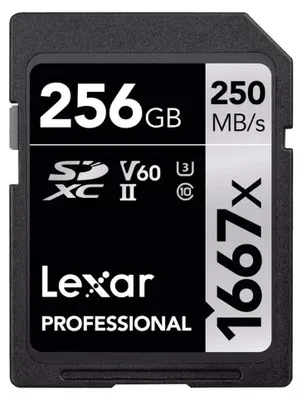 Immagine prodotto di Lexar SDXC 256 GB UHS-II Classe 10