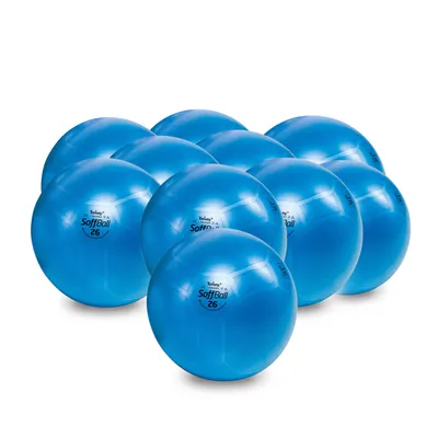 Produktbild von 10x Pezzi Soffball MAXAFE 26cm Ø - blau