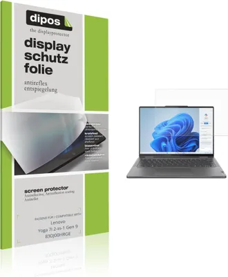 Immagine prodotto di 2x Pellicola Protettiva per Lenovo Yoga 7i 2-in-1 Gen 9 83DJ00HRGE Protezione Schermo Antiriflesso dipos