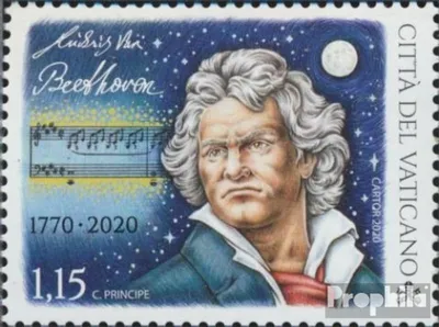 Produktbild von Briefmarken Vatikanstadt 2020 Mi 2011 (kompl.Ausg.) postfrisch Ludwig van Beethoven