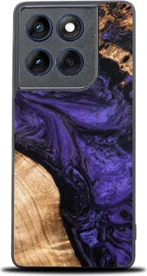 Immagine prodotto di Custodia in legno per Motorola Edge 60 Pro, Bewood Unique Violet