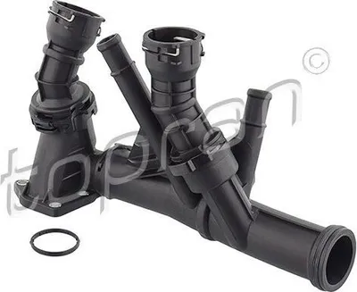 Produktbild von TOPRAN Thermostatgehäuse Kühlmittelreglergehäuse 117 026 für VW Golf VII Schrägheck (5G1, BQ1, BE1, BE2)