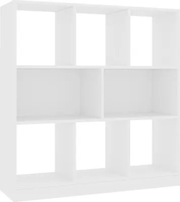 Obrázok produktu pre vidaXL Regál White 97,5 × 29,5 × 100 cm odvodený výrobok z dreva