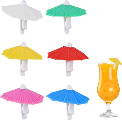 Produktbild von Silikon-Glasmarkierer – Set mit 12 Stück – Glasmarkierungen – Geeignet für Weingläser, Champagnergläser, Cocktailgläser, Wassergläser – Ideal für Partys