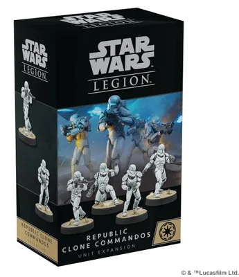Produktbild von Atomic Mass Games Star Wars Legion Clone Commandos Spielfiguren Set
