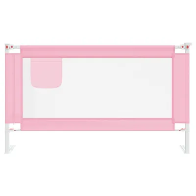 Produktbild von “2026 Modern“ Kleinkind-Bettschutzgitter Rosa 140x25cm Stoff - Designermöbel 252995 - Schutzgitter-Zubehör
