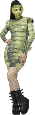 Image de Universal Monsters - Robe de déguisement pour femme SM2542 (L) (Vert)