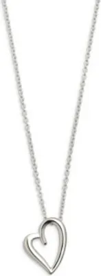 Produktbild von Xenox XS2796 Kette mit Anhänger Damen Love Story Herz Sterling-Silber