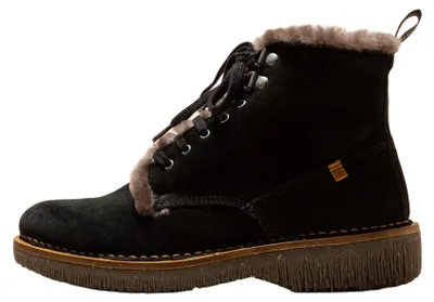 Produktbild von El Naturalista Stiefeletten Damen N5579 LUX SUEDE BLACK/VOLCANO Farbe Schwarz