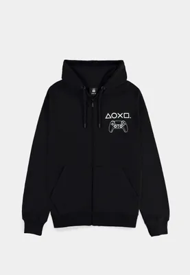Produktbild von Playstation Kapuzenjacke Herren PlayStation Logo schwarz L