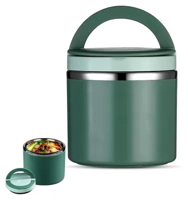 Produktbild von Thermo-Lunchbox für Lebensmittel, 1000ml Edelstahl Warmhaltebehälter
