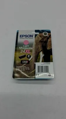 Produktbild von Epson Elephant Singlepack Light Magenta 24XL Claria Photo HD Ink, Hohe (XL-) Ausbeute, Helle Magenta, Tinte auf Pigmentbasis, 9,8 ml, 1 Stück(e), 740 Seiten
