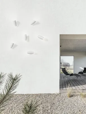 Produktbild von Nova Luce ARABELLA LED Wandleuchte Weiß 6W IP54 Warmweiss 11x9x18cm 9026119