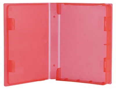 Obrázek produktu pro 2,5" pevné pouzdro na HDD/SSD – antistatická schránka na disky, odolná proti nárazům a prachu, protiskluzová, červená (pevný disk není součástí balení)