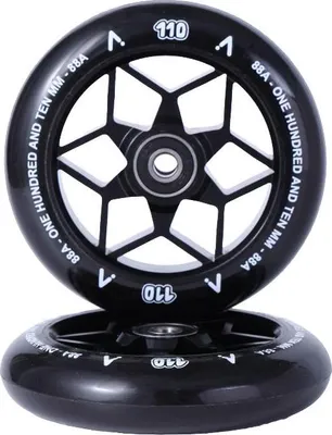 Image de ACTA Roues Trottinette Freestyle - Swift (x2 /Paire) - 110 mm - Noir