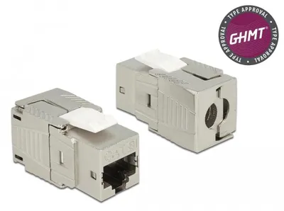 Produktbild von DeLOCK 86488, Abgewinkelt, Beige, RJ-45, LSA, 22/24, 37,4 mm