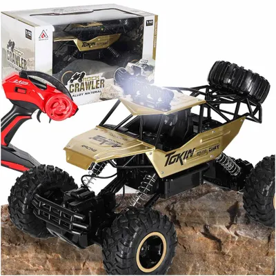 Image de Télécommande RC Rock Crawler 1:12 4WD METAL gold