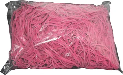 Produktbild von 1 kg Gummiringe rot 100 mm Ø 3 mm breit