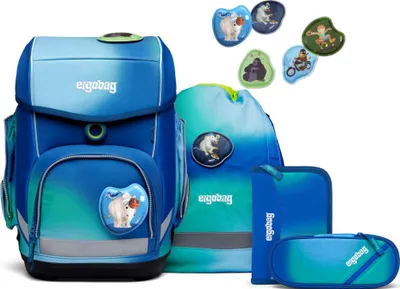 Produktbild von Ergobag Cubo DschungelfieBär Schulranzen Set 5tlg.